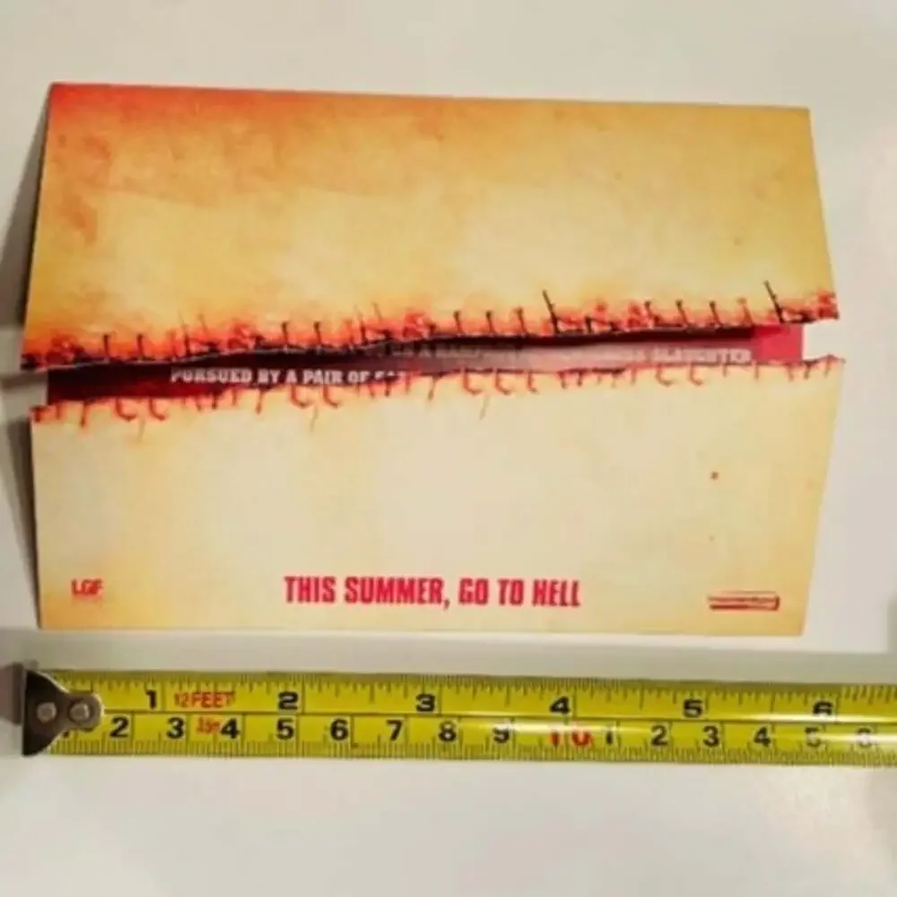 RARE The Devils Rejects 2005 Movie Promo Fold Out Card Rob Zombie ~ FREE SHIP!